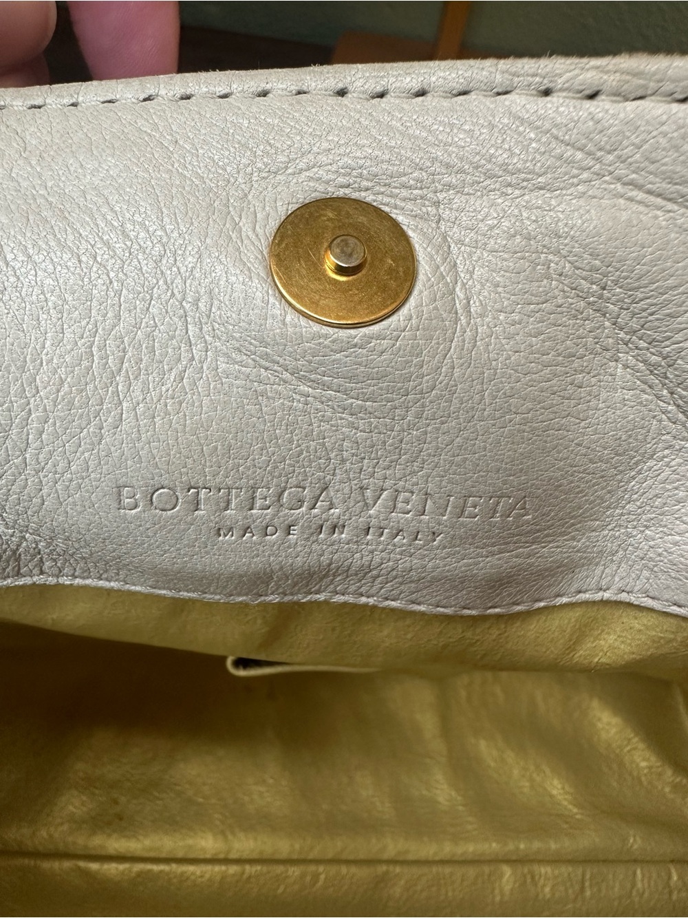 Rare Bottega Veneta Intrecciato Embroidered Leather Handbag | Made in Italy - Picture 11 of 16